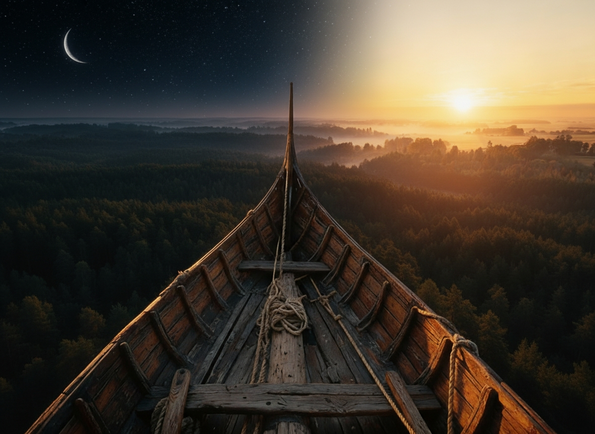 Vy över Österlen med Skyboat